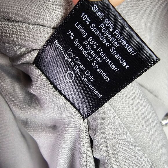 Dress the Population Carrie Silver Sequin Fit & Flare Sleeveless Mini Dress, XS - Picture 11 of 11